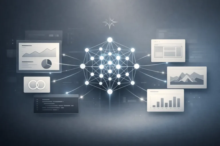 Gemini 3.1 Flash-Lite AI model visualization showing scalable neural network and developer interface elements for cost-efficient AI workloads.